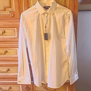 John Varvatos Slim Fit 16 34/35 Tuxedo Shirt, New w/ Tags